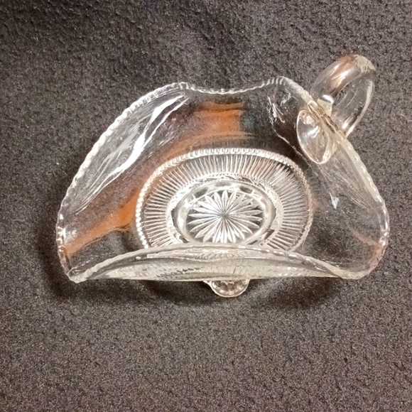 EAPG "Colorado" Pattern Three-sided Nappy Pre-1900 Antique - Picture 1 of 6